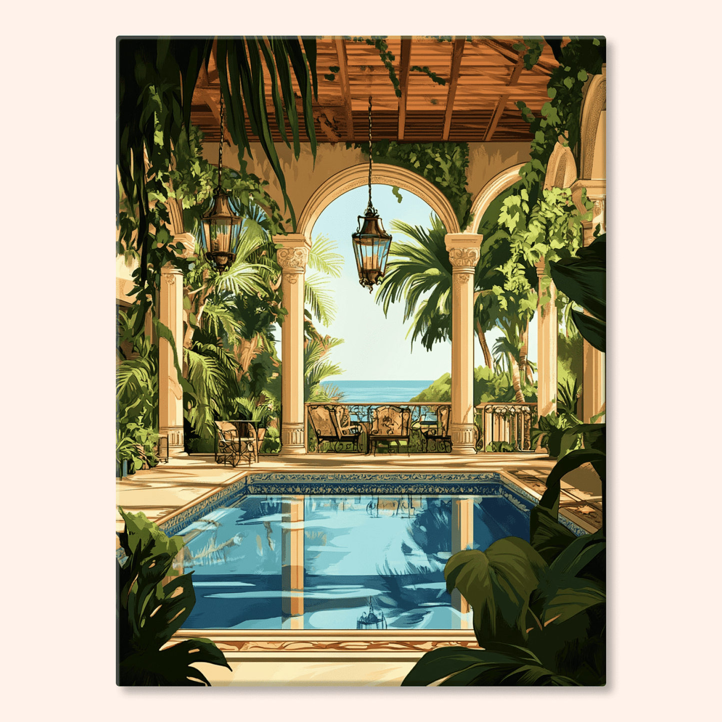 Paint by numbers - Oasis Retreat - MyArt