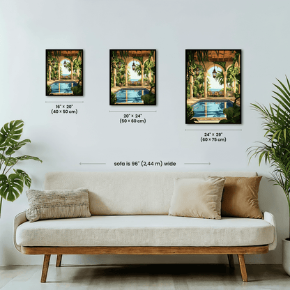 Paint by numbers - Oasis Retreat - MyArt