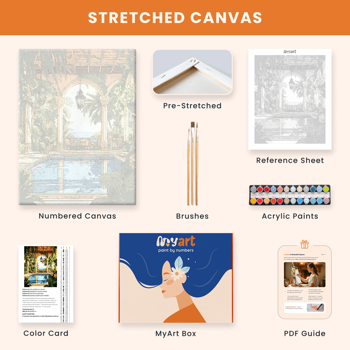 Paint by numbers - Oasis Retreat - MyArt