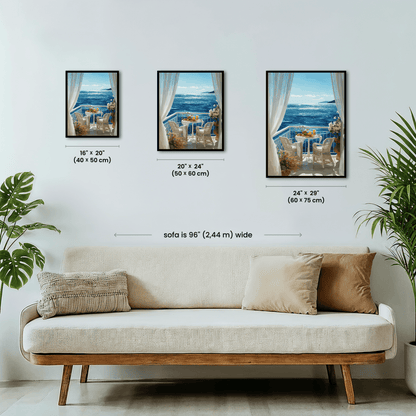 Paint by numbers - Ocean Balcony - MyArt