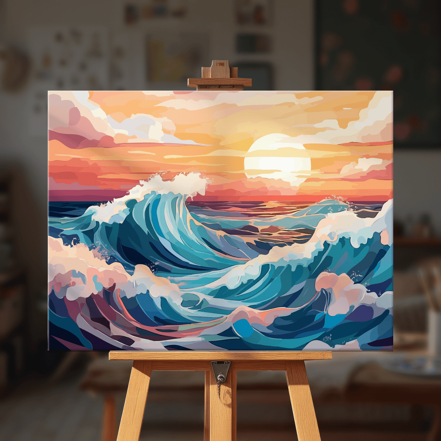 Paint by numbers - Ocean Rhapsody - MyArt