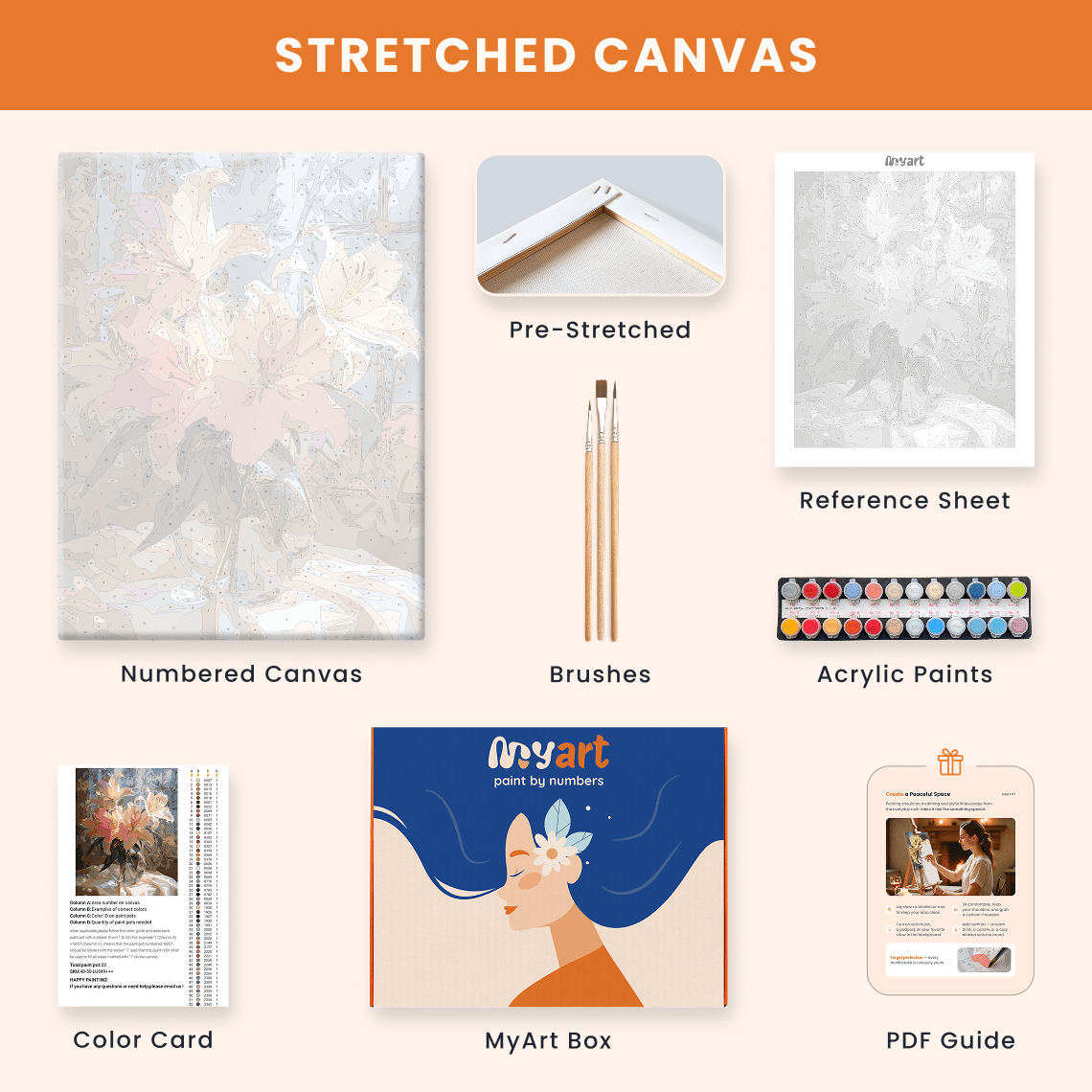 Paint by numbers - Old Floral Song - MyArt