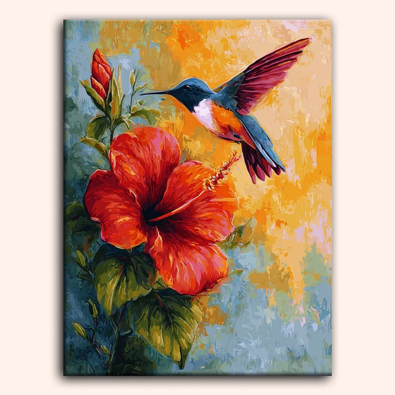 Paint by numbers - Open Petal Frame - MyArt