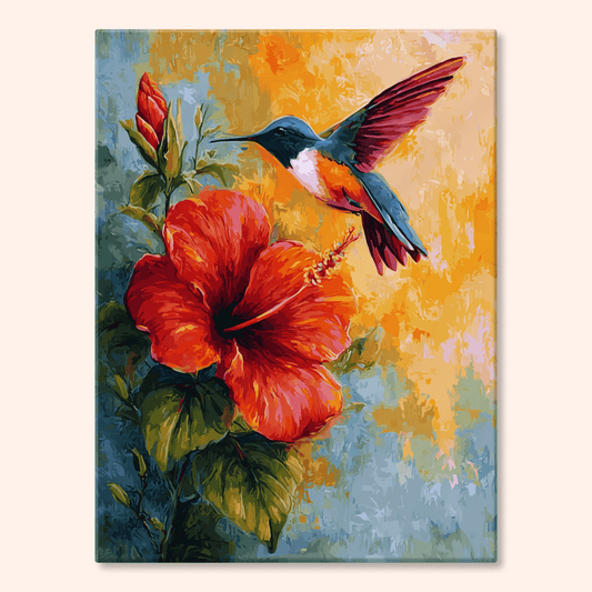 Paint by numbers - Open Petal Frame - MyArt