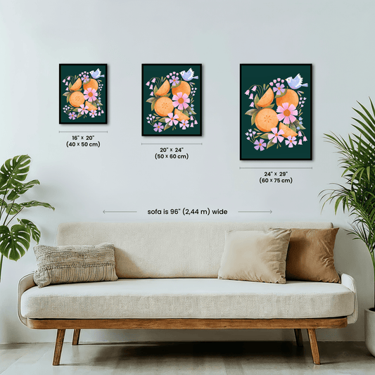 Paint by numbers - Orange Blossom - MyArt