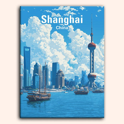 Paint by numbers - Oriental Pearl - MyArt