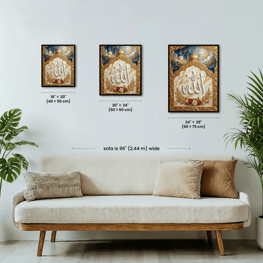 Paint by numbers - Ornate Frame - MyArt