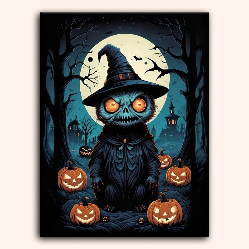 Paint by numbers - Owl Witch - MyArt