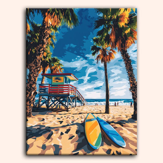 Paint by numbers - Pacific Chill - MyArt