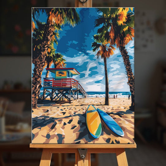 Paint by numbers - Pacific Chill - MyArt