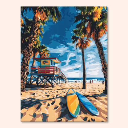 Paint by numbers - Pacific Chill - MyArt