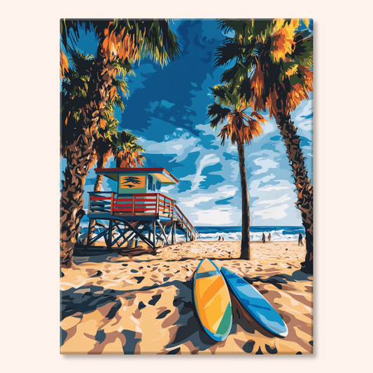 Paint by numbers - Pacific Chill - MyArt