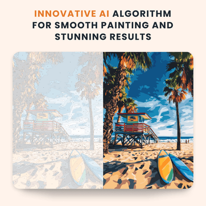 Paint by numbers - Pacific Chill - MyArt