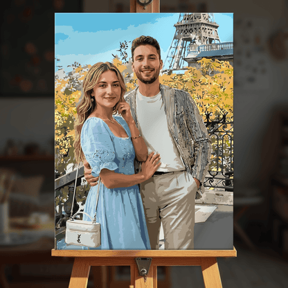 Paint by numbers - Paint Your Photo - MyArt