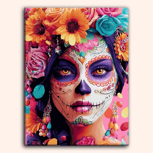 Paint by numbers - Painted Beauty - MyArt