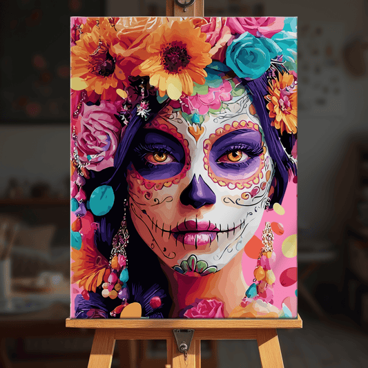 Paint by numbers - Painted Beauty - MyArt