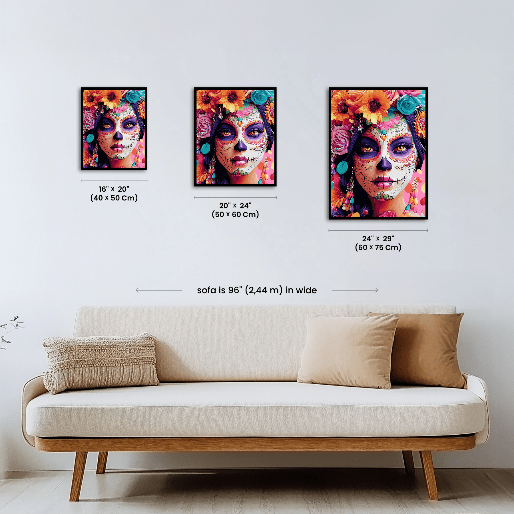 Paint by numbers - Painted Beauty - MyArt