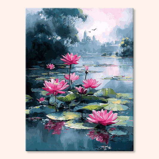 Paint by numbers - Painted Blooms - MyArt