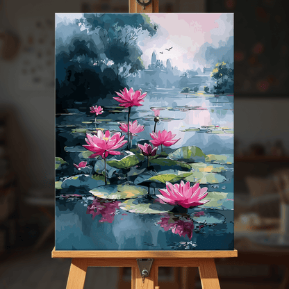 Paint by numbers - Painted Blooms - MyArt