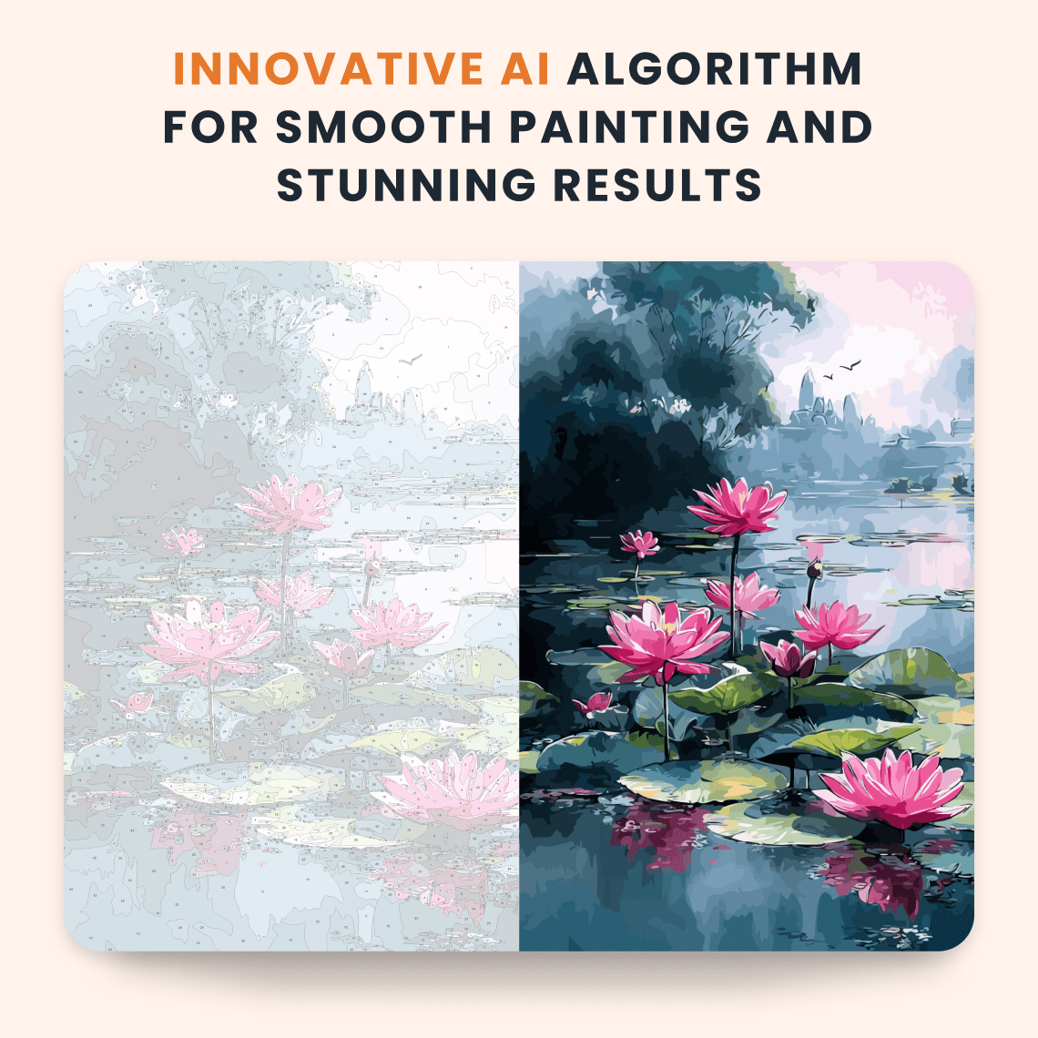 Paint by numbers - Painted Blooms - MyArt