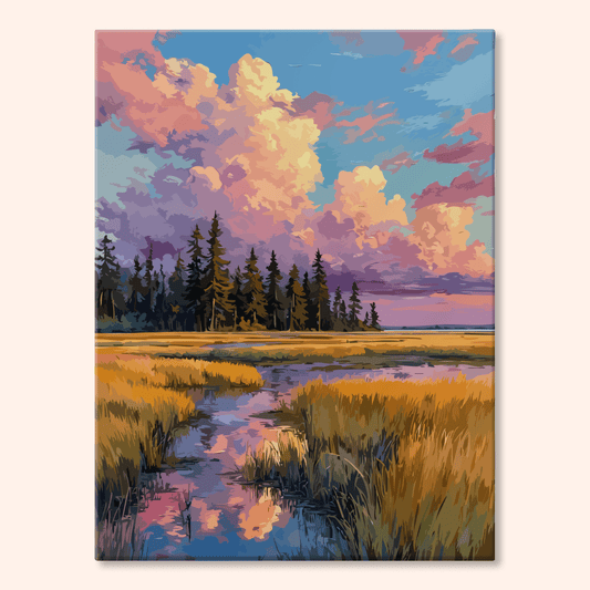Paint by numbers - Painted Marsh - MyArt