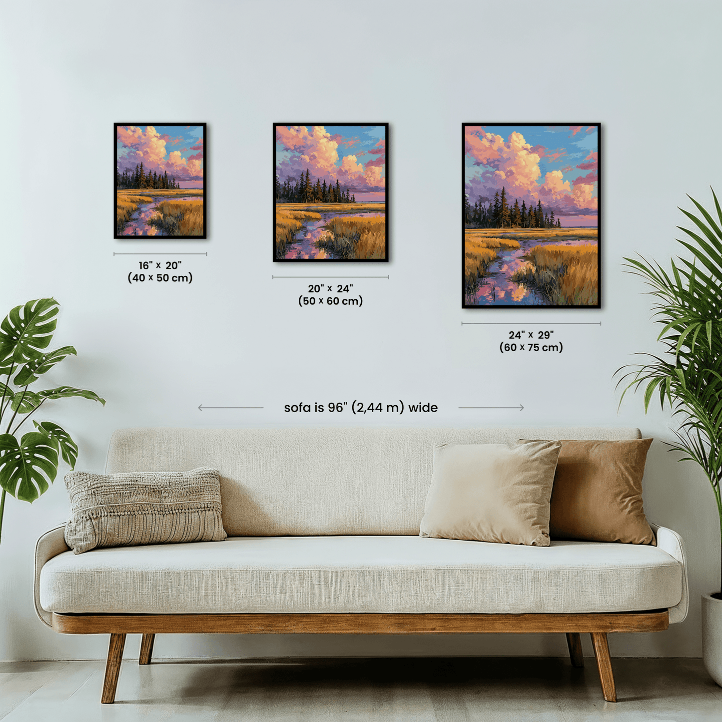 Paint by numbers - Painted Marsh - MyArt