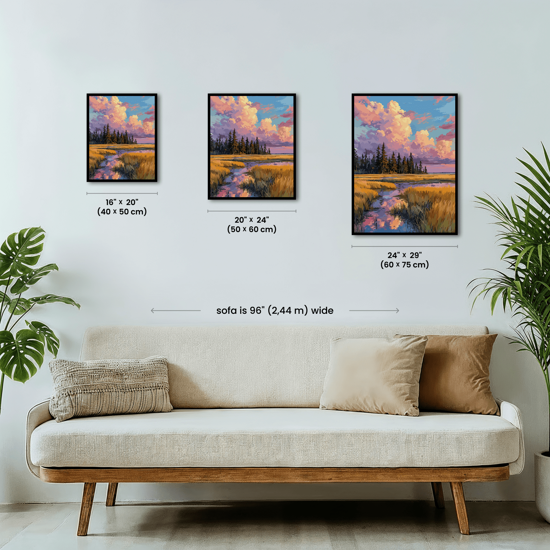 Paint by numbers - Painted Marsh - MyArt