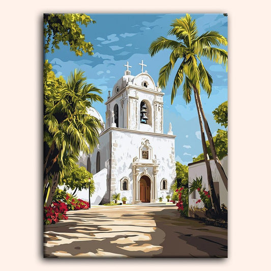 Paint by numbers - Palm Chapel - MyArt