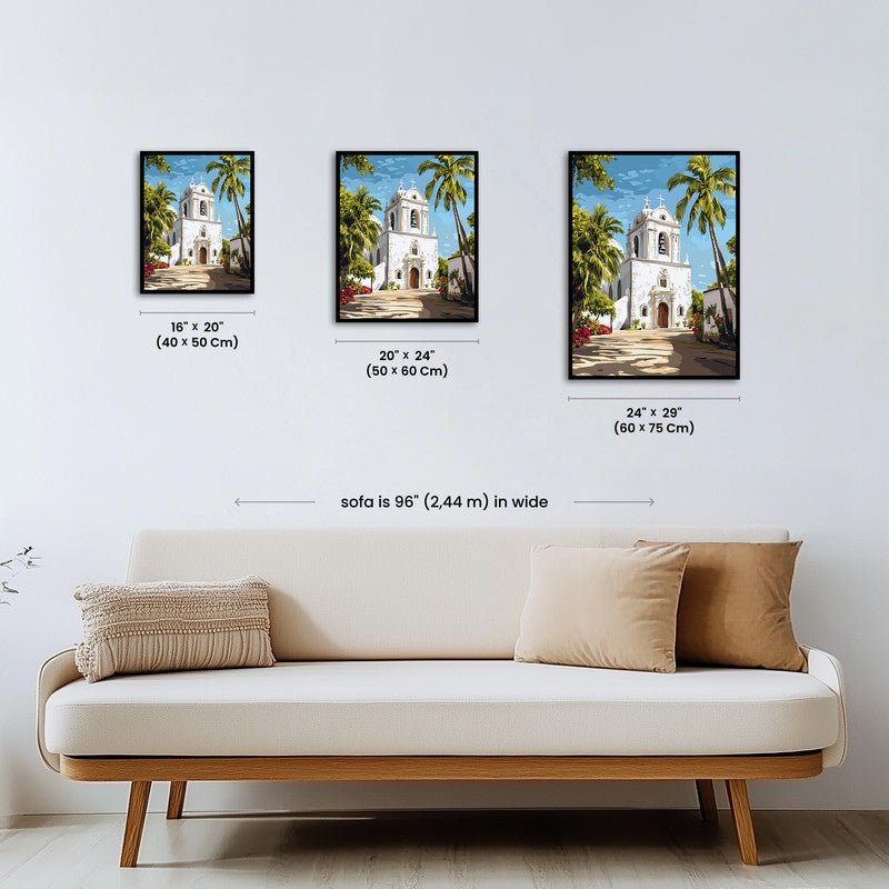 Paint by numbers - Palm Chapel - MyArt