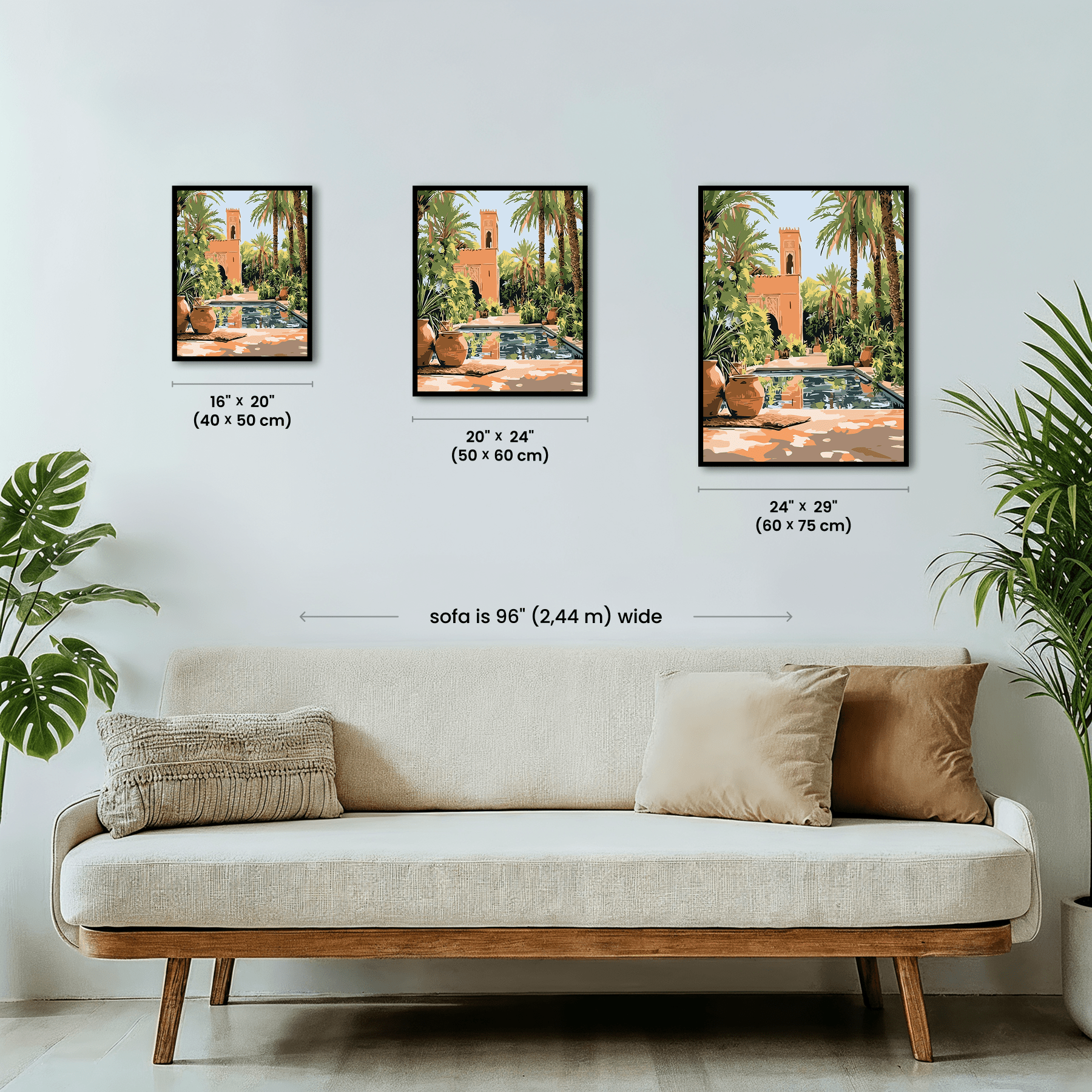 Paint by numbers - Palm Retreat - MyArt