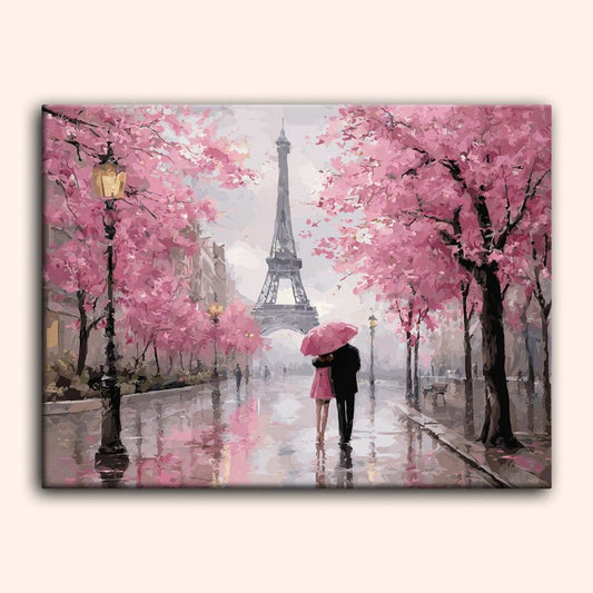 Paint by numbers - Paris Embrace - MyArt