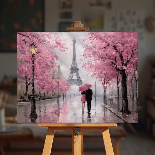Paint by numbers - Paris Embrace - MyArt