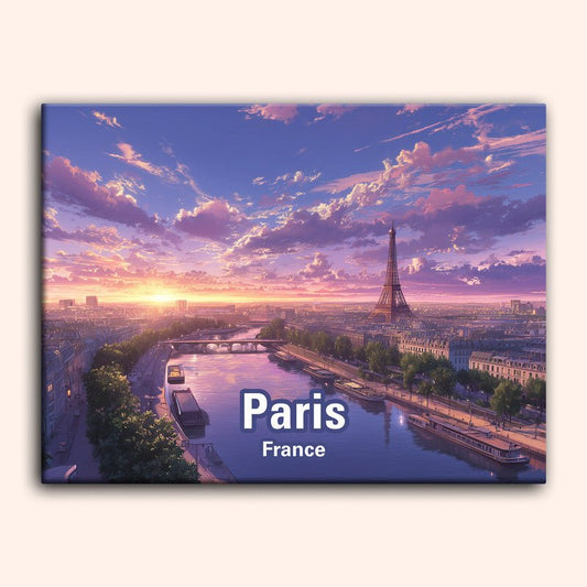 Paint by numbers - Paris Horizon - MyArt