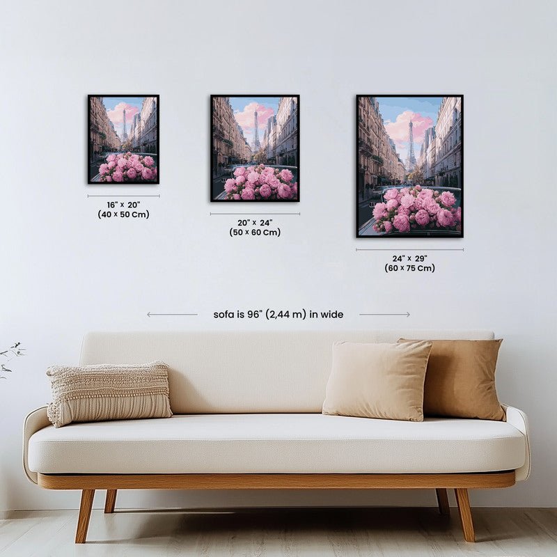 Paint by numbers - Paris Peonies - MyArt