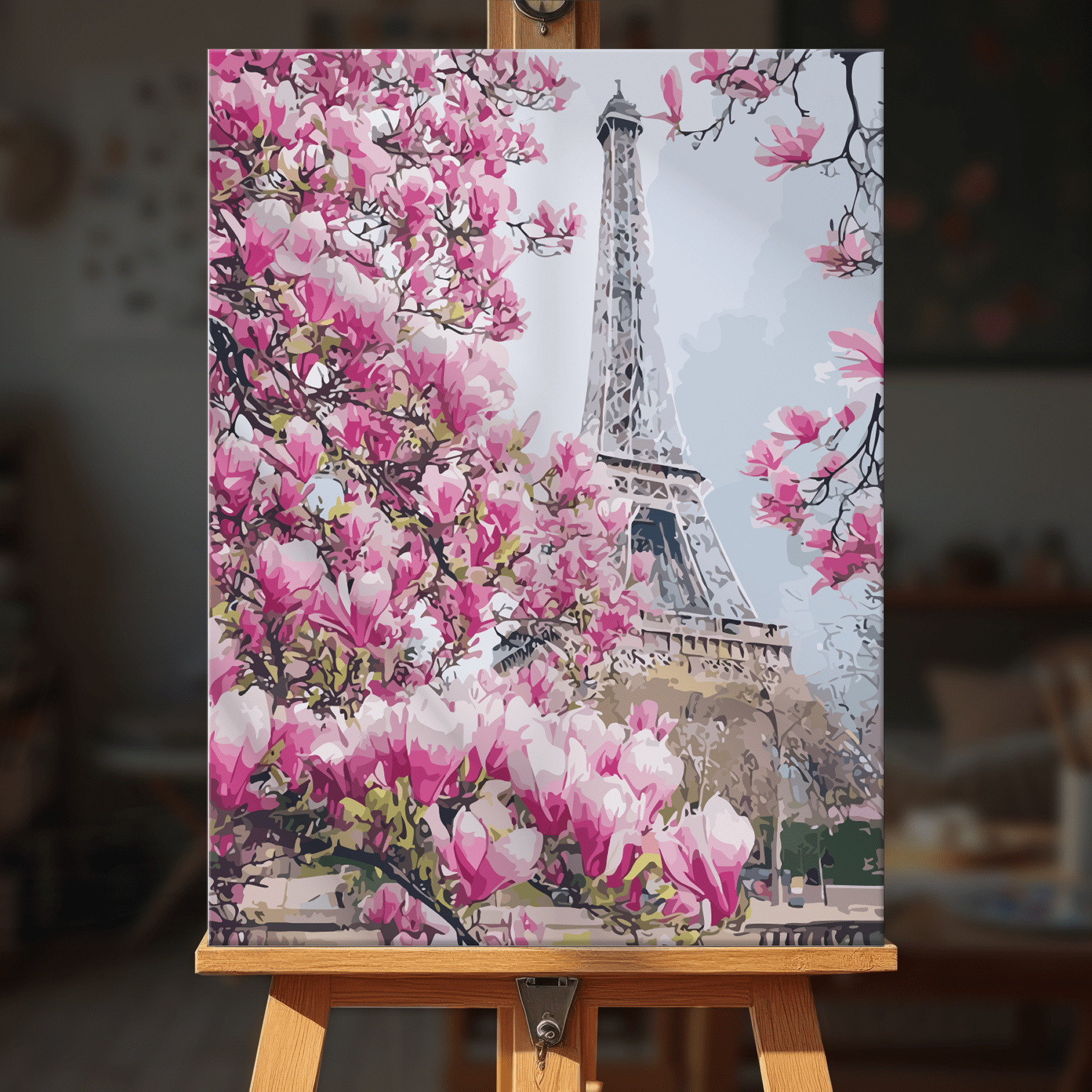 Paint by numbers - Paris Bloom - MyArt
