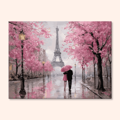 Paint by numbers - Paris Embrace - MyArt