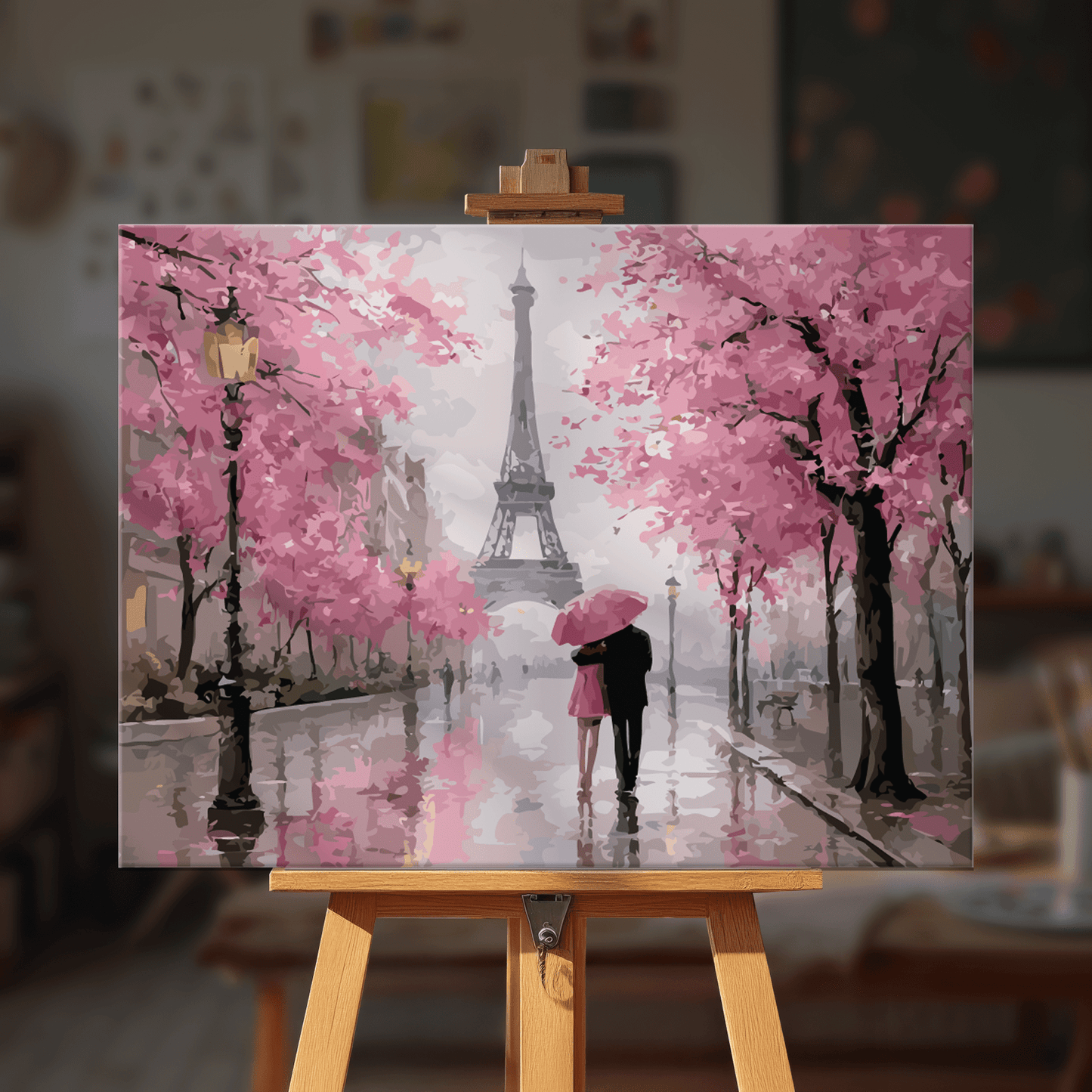 Paint by numbers - Paris Embrace - MyArt