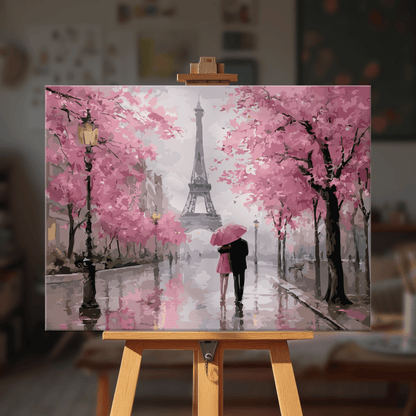 Paint by numbers - Paris Embrace - MyArt