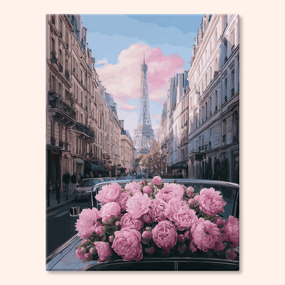 Paint by numbers - Paris Peonies - MyArt