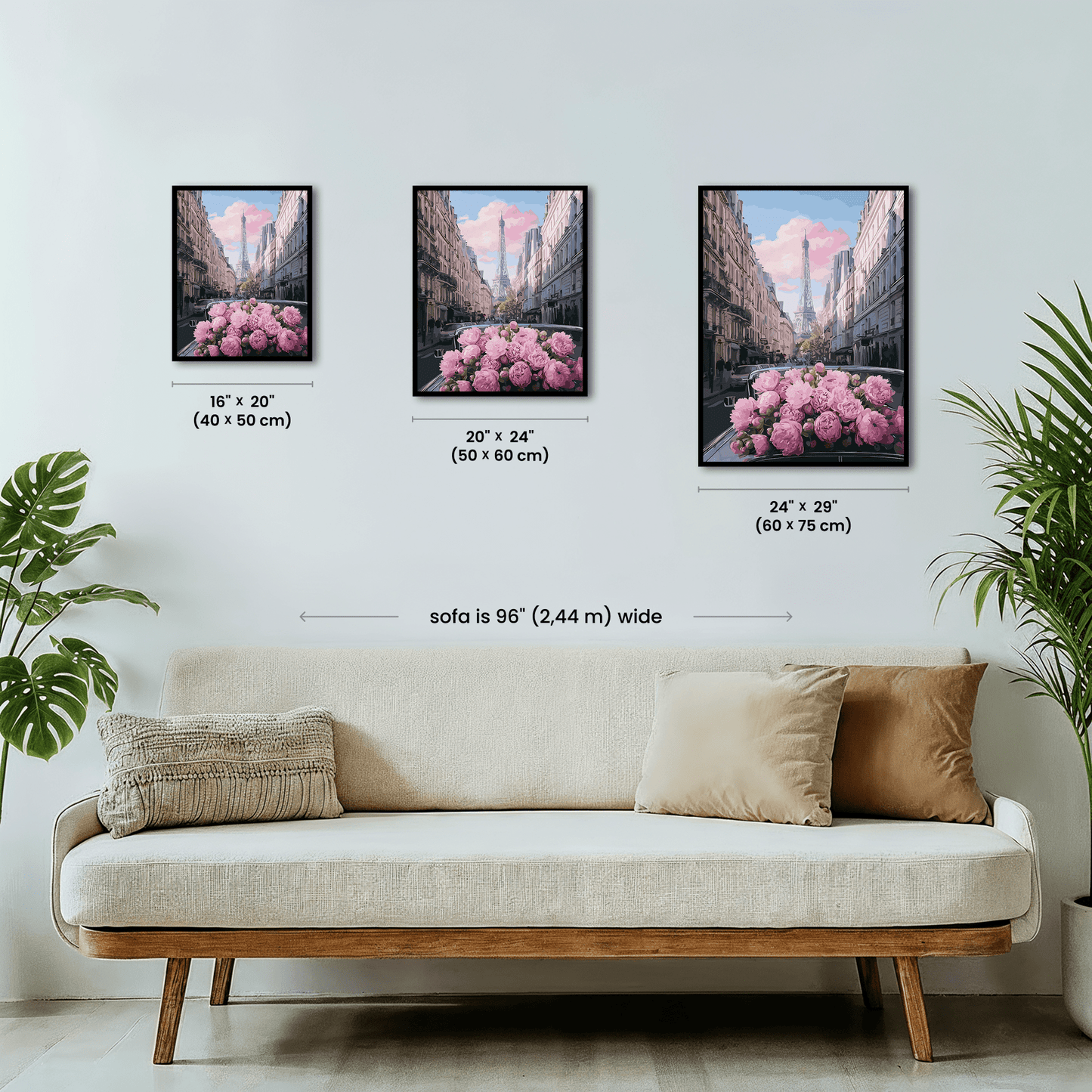 Paint by numbers - Paris Peonies - MyArt