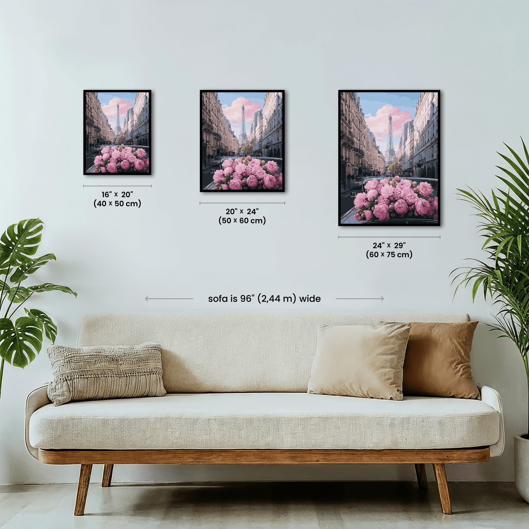 Paint by numbers - Paris Peonies - MyArt