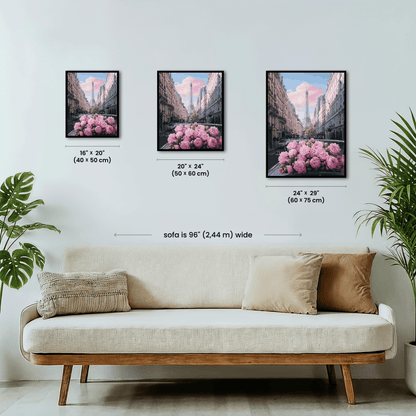 Paint by numbers - Paris Peonies - MyArt