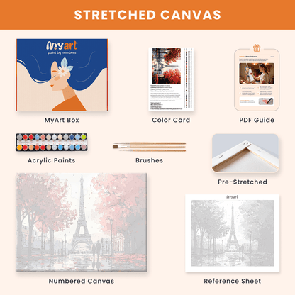 Paint by numbers - Paris Whispers - MyArt