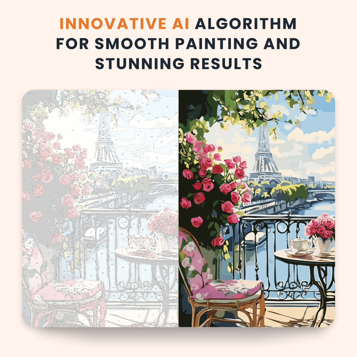 Paint by numbers - Parisian Serenity - MyArt