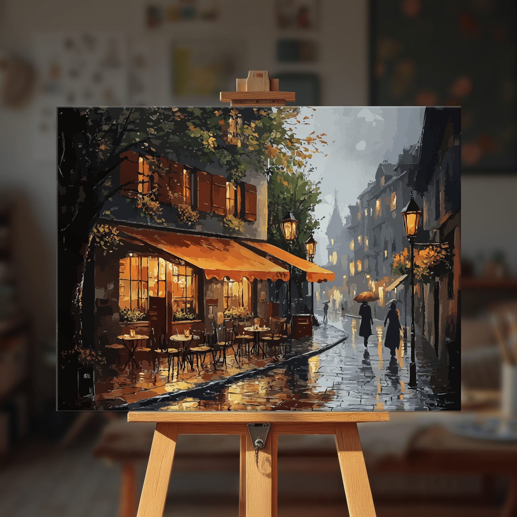 Paint by numbers - Parisian Twilight - MyArt