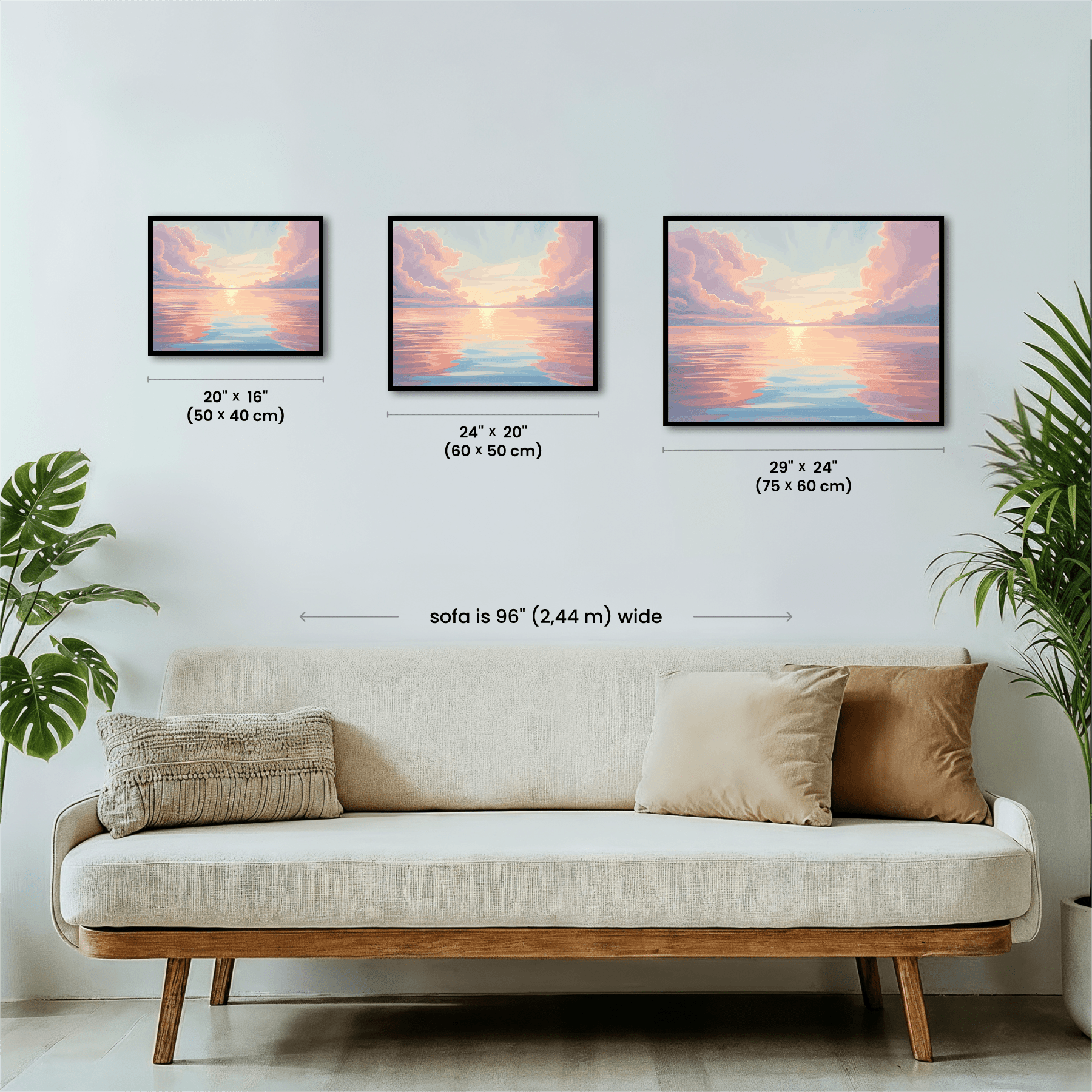 Paint by numbers - Pastel Horizon - MyArt