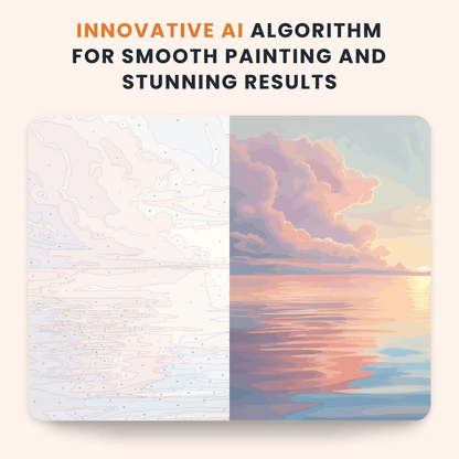 Paint by numbers - Pastel Horizon - MyArt