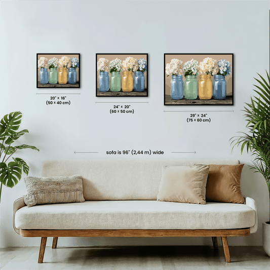 Paint by numbers - Pastel Jars - MyArt