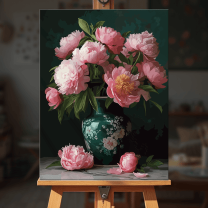 Paint by numbers - Pastel Petals - MyArt