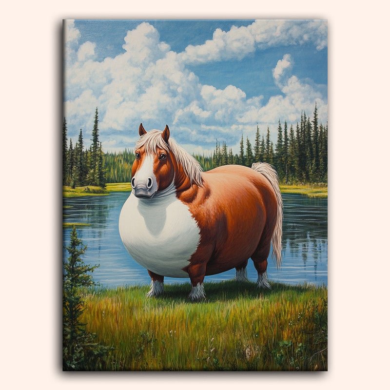 Paint by numbers - Pasture Majesty - MyArt